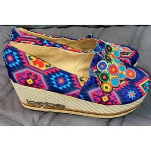 Bebe wedge heel